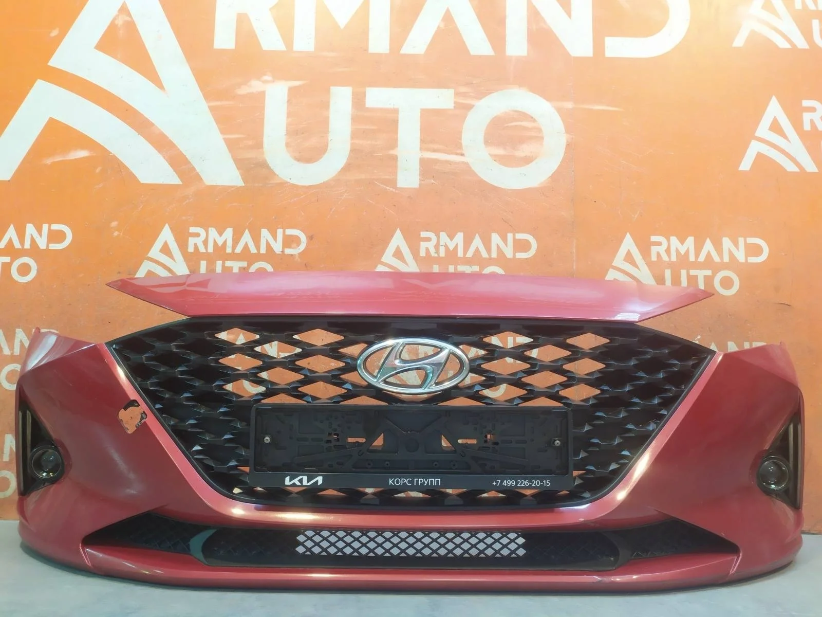 Бампер Hyundai Solaris 2020-нв