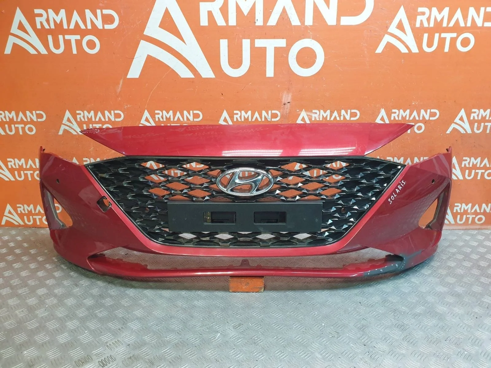 Бампер Hyundai Solaris 2020-нв