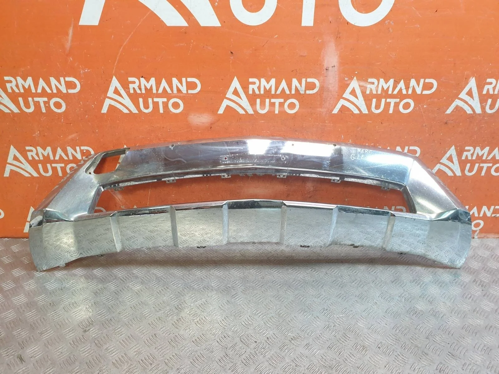 Накладка бампера Mercedes ML GLE-Class 2011-2015 W166