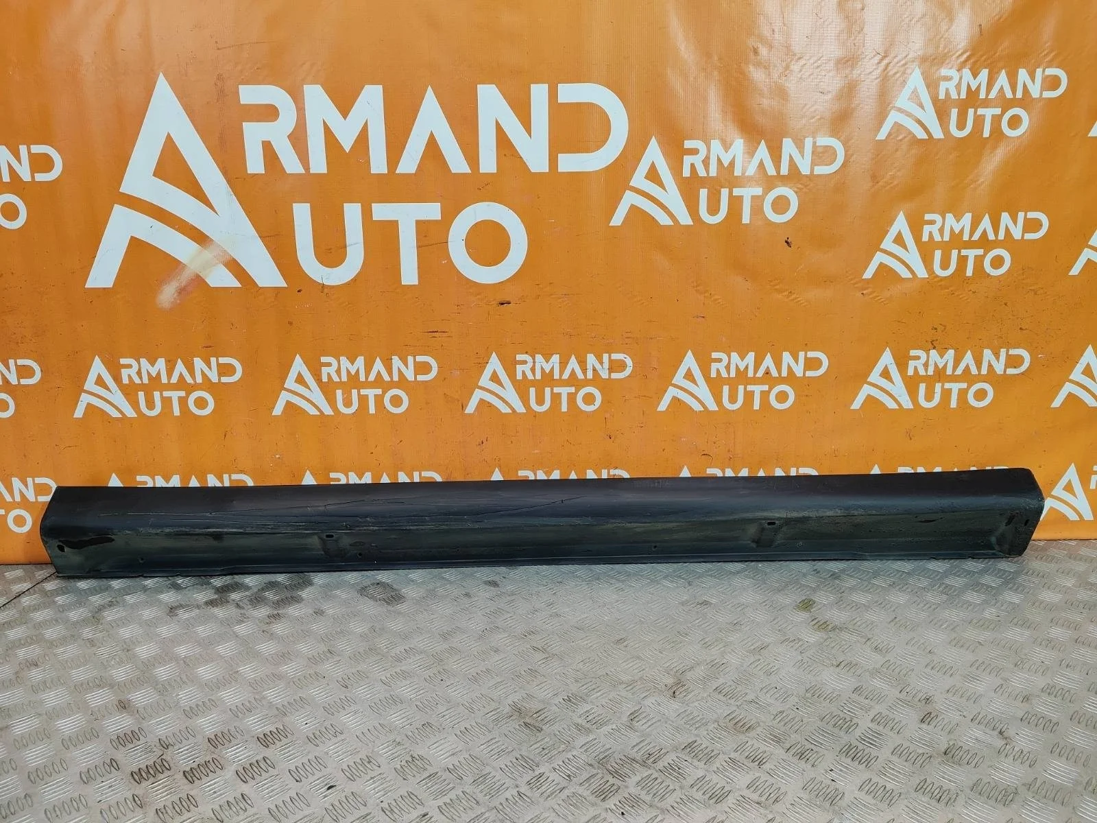 Накладка порога Mitsubishi Outlander 2012-нв 3