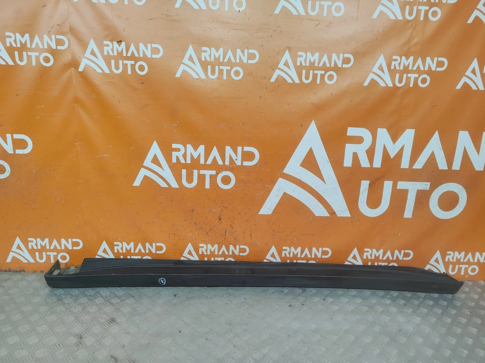 Накладка порога Mitsubishi Outlander 2012-нв 3