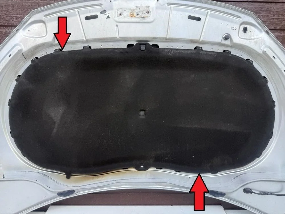 Шумоизоляция утеплитель капота Volkswagen Tiguan I (2007—2011)