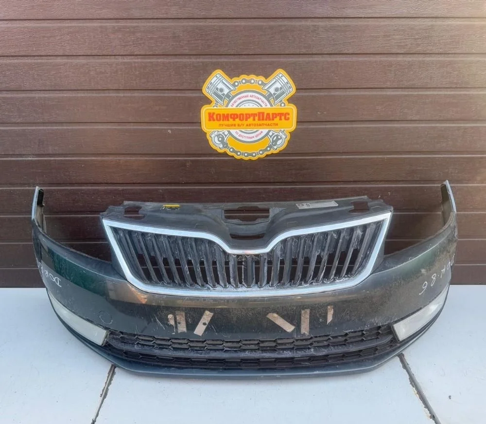 Бампер передний Skoda Rapid I (2012—2017)