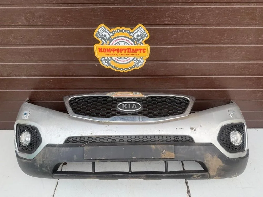 Бампер передний Kia Sorento II (2009—2012)