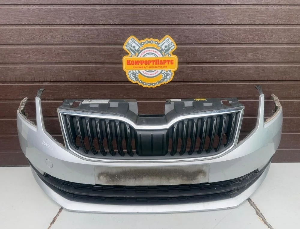 Бампер передний Skoda Octavia RS III рестайлинг (2017—2025)