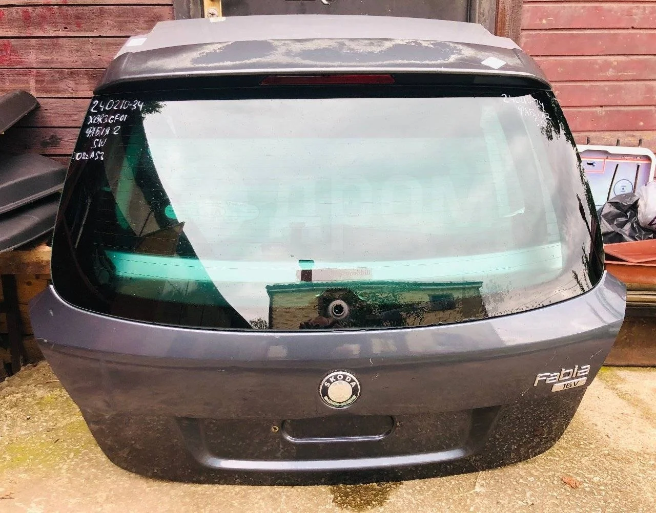 Крышка (дверь) багажника Skoda Fabia II (2007—2010)