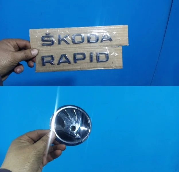Эмблема на крышку багажника Skoda Rapid