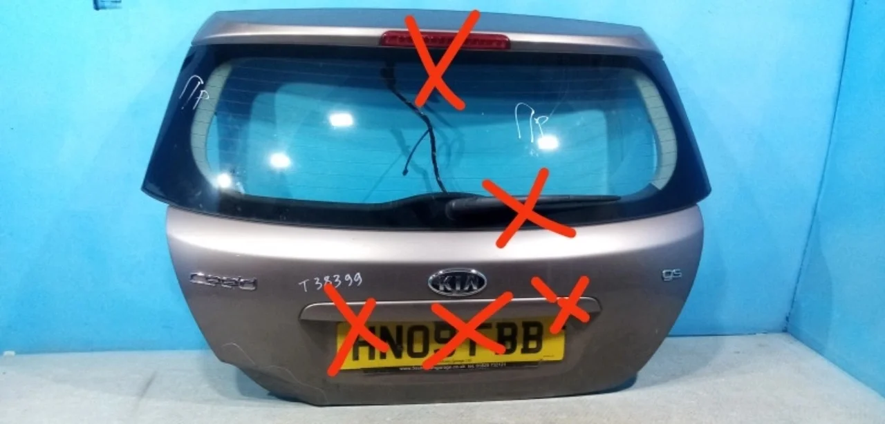 Крышка багажника Kia Ceed 1 (ED)