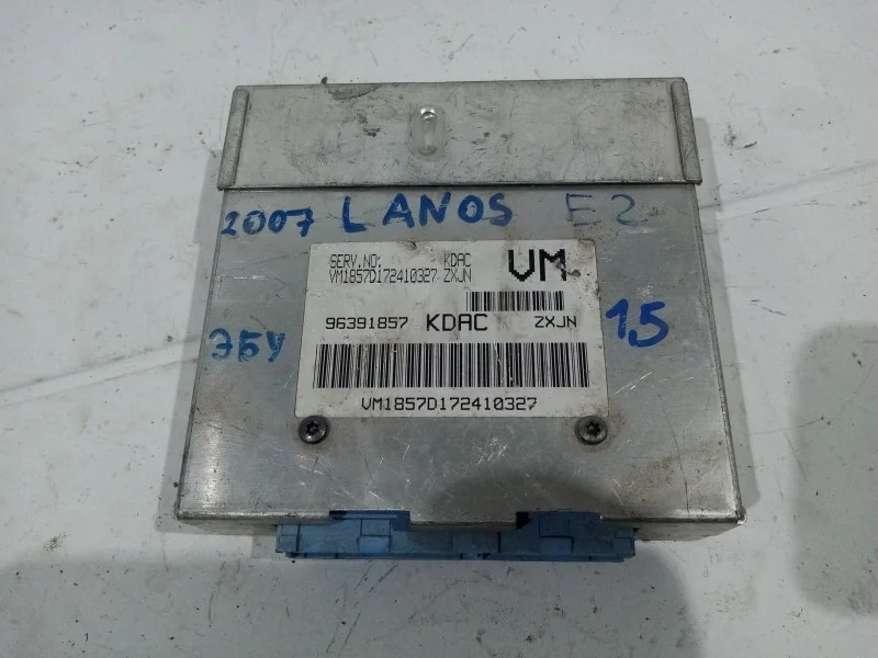 Блок управления двигателем Chevrolet Lanos