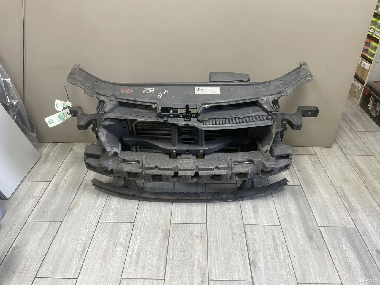 Кассета радиаторов volkswagen passat b6 2.0 tdi