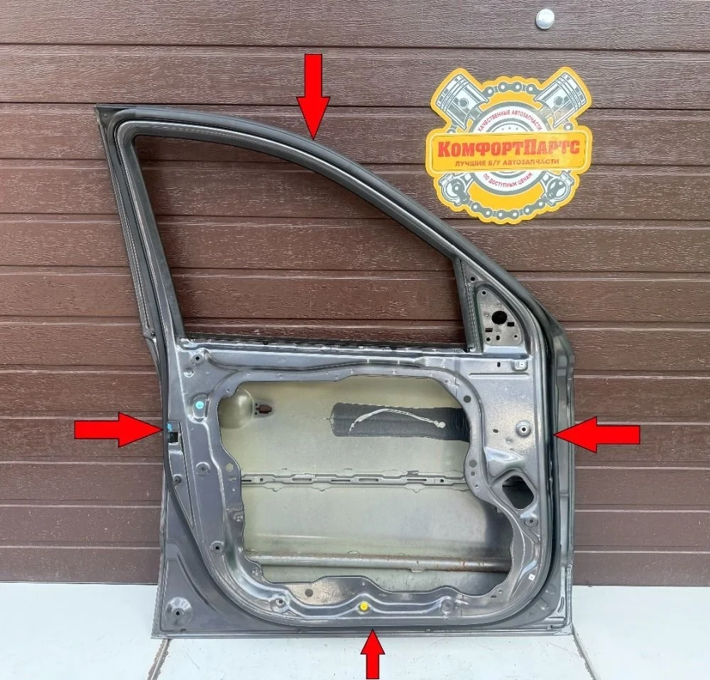 Уплотнительная резинка вокруг двери Hyundai Santa Fe II (2005—2010)