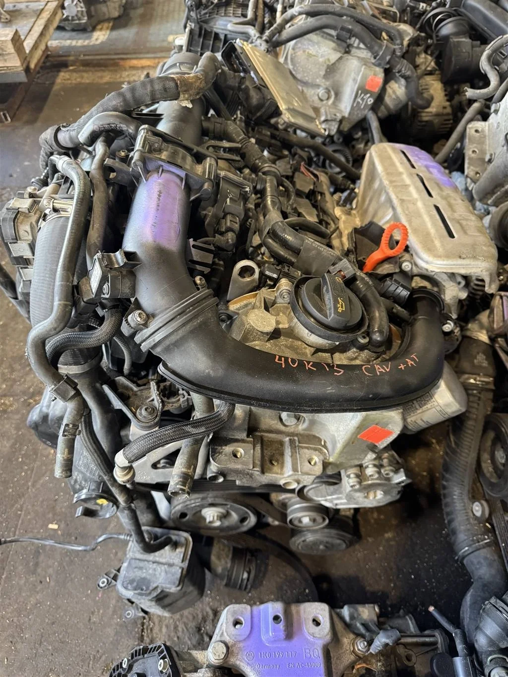 ДВС в сборе с навесным CAV 1.4 TSI (из Японии)  V