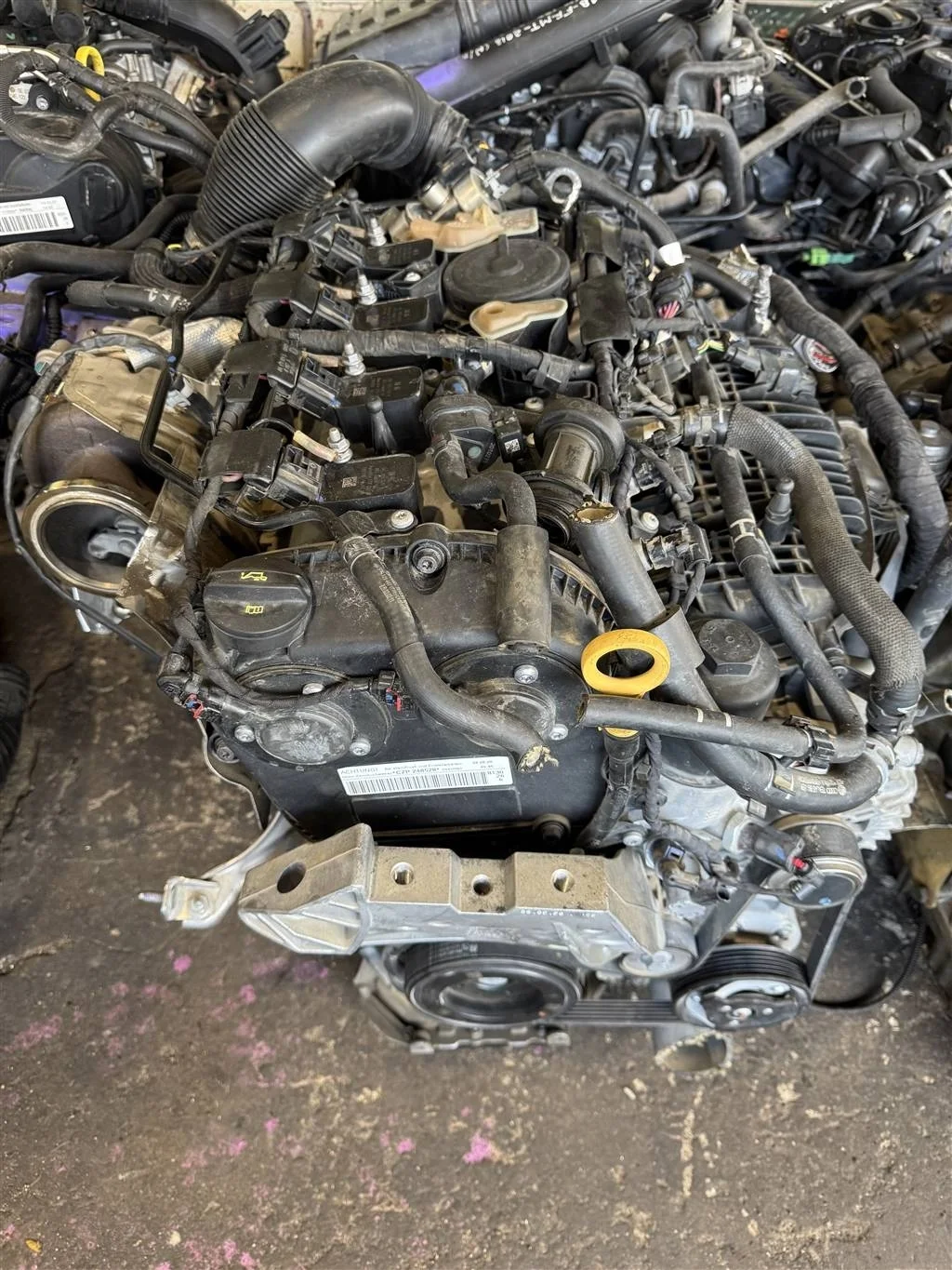 ДВС без навесного 2.0 tfsi CZP (из Японии)  VW Ti