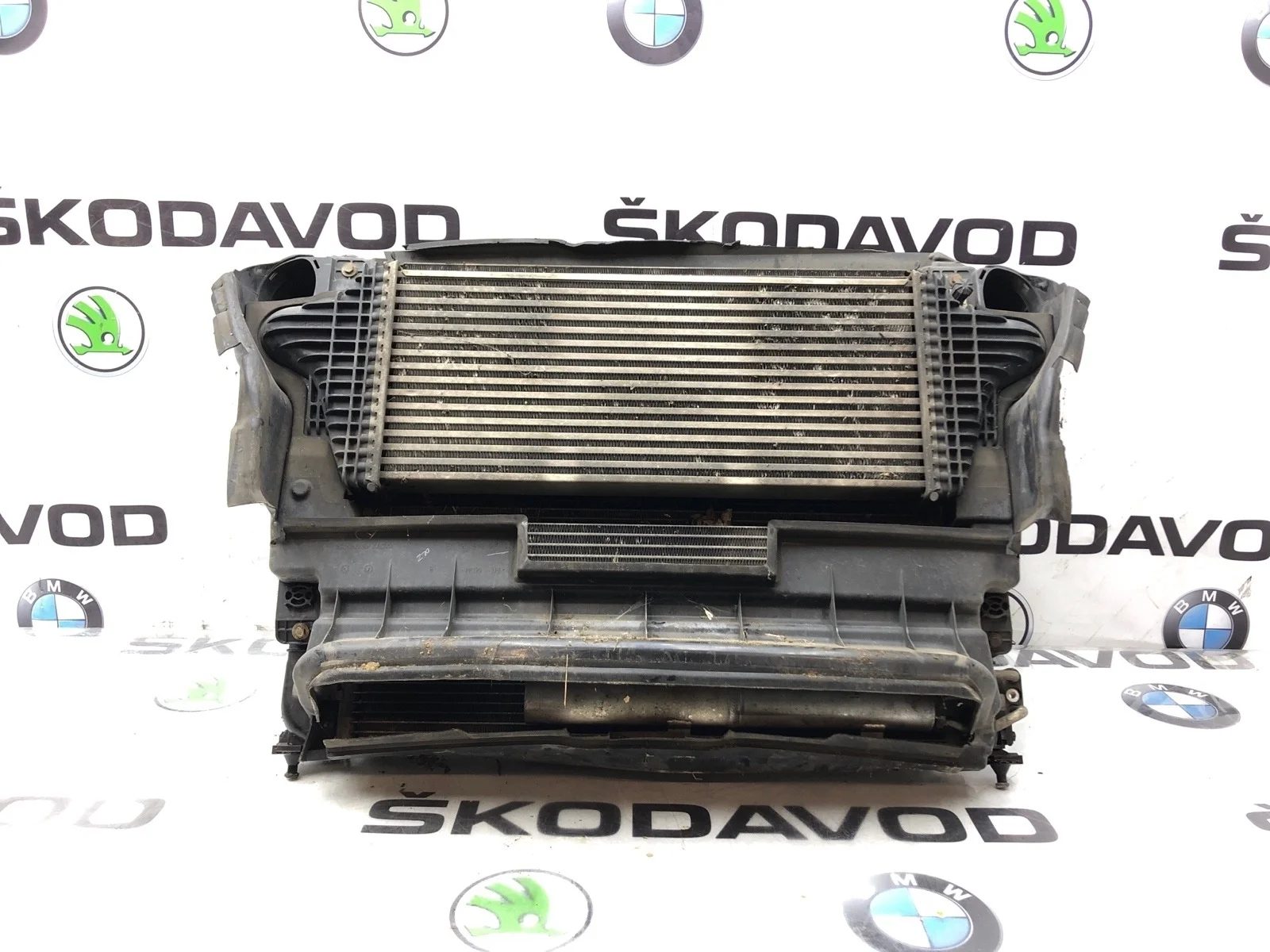 Кассета радиатора Mercedes-Benz Ml 2009 A1645000593 W164 3.0 OM642.940