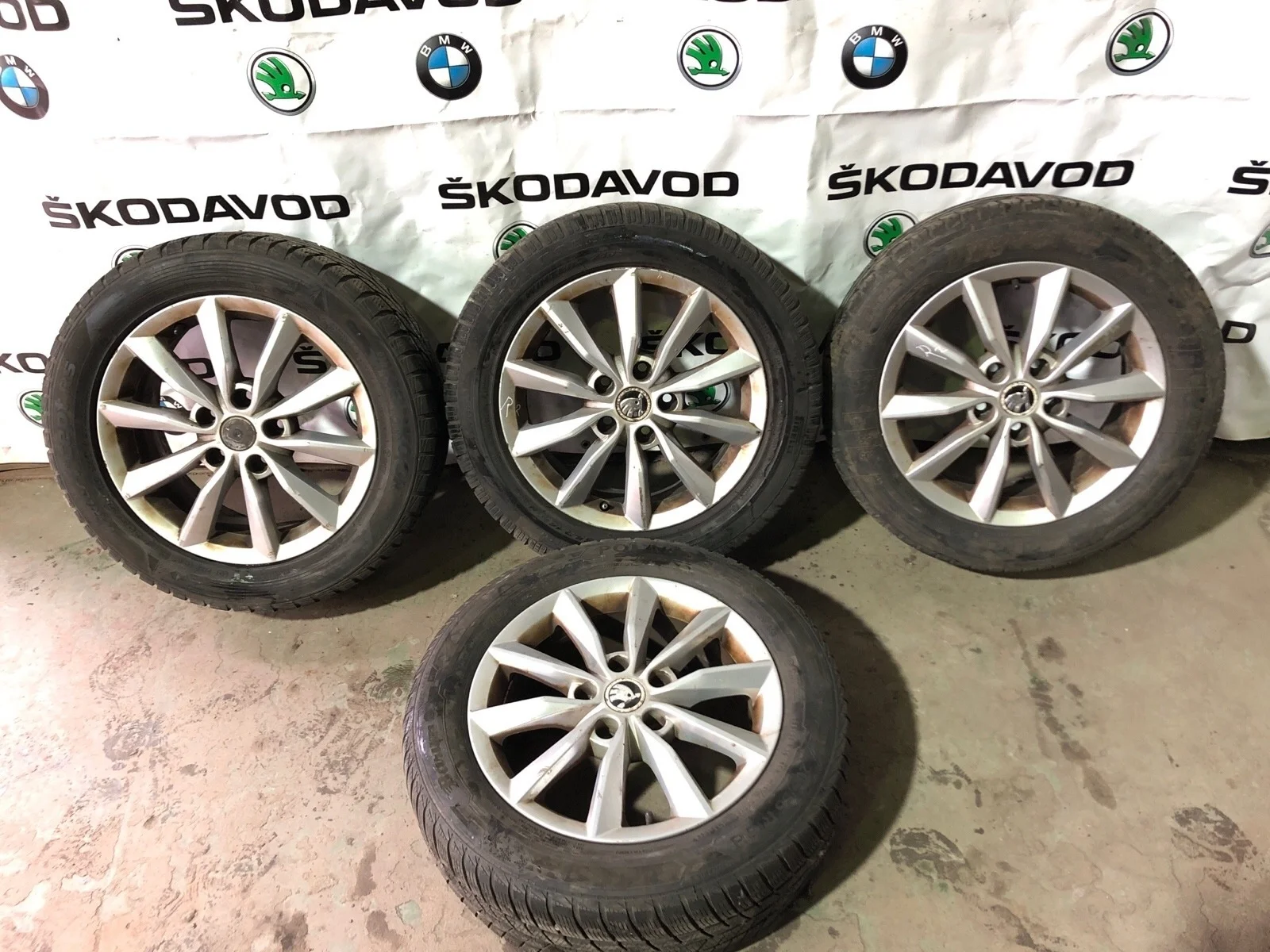 Диски колесные Skoda Octavia 2014 5E0601025BA A7 (5E)
