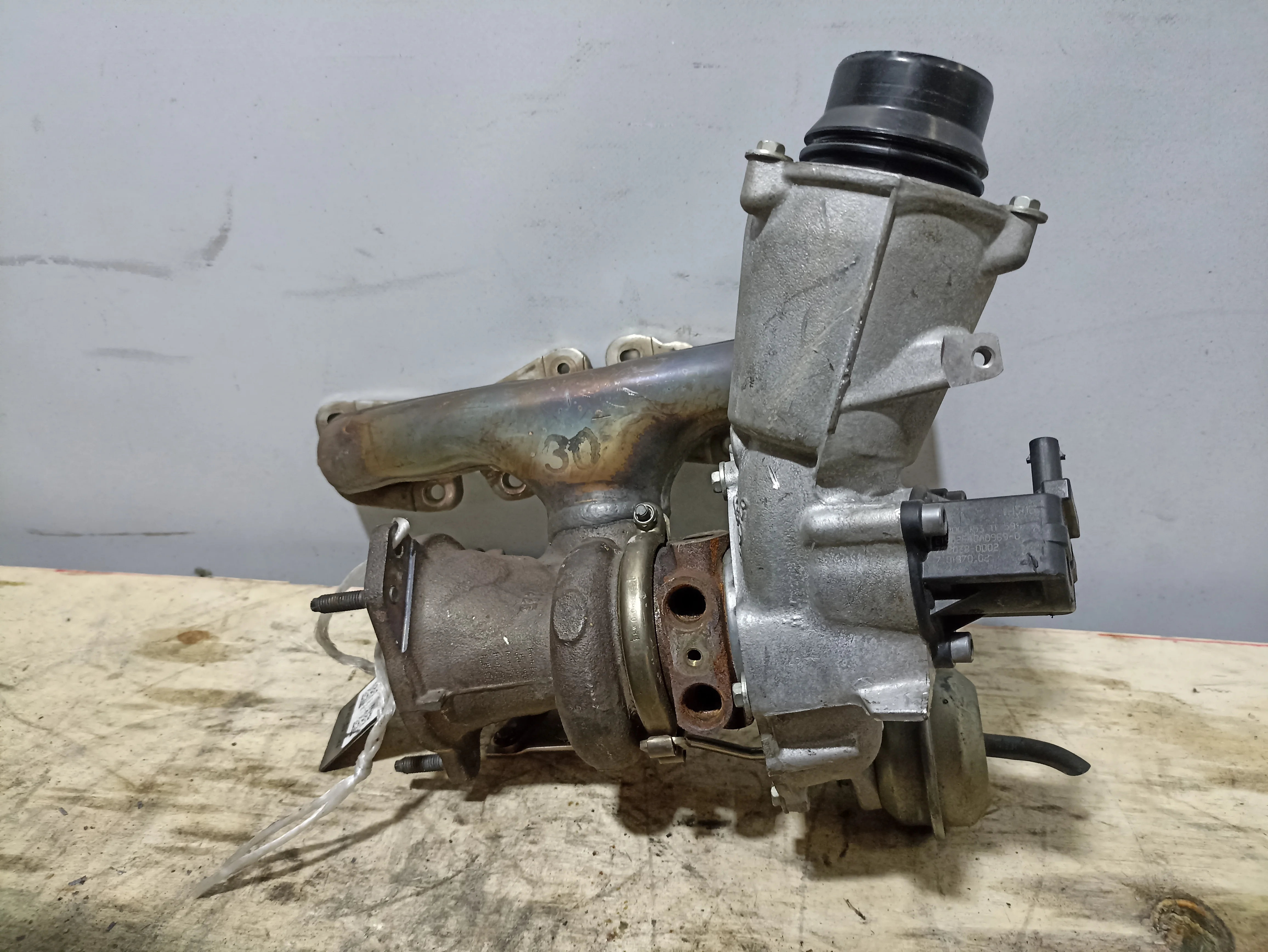 ТУРБИНА MERCEDES 270.920 A-CLASS B-CLASS CLA-CLASS GLA-CLASS C117 W176 W246 X117 С ВЫПУСКНЫМ КОЛЛЕКТОРОМ A2700902980 TA483-30744034Z