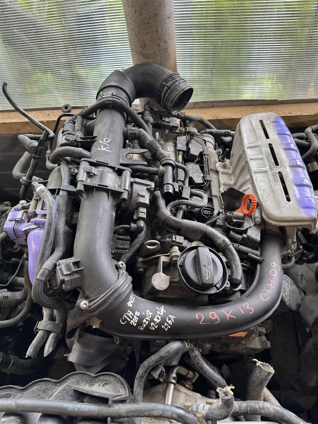 ДВС без навесного CTH 1.4 TSI (из Японии)  VW Tig