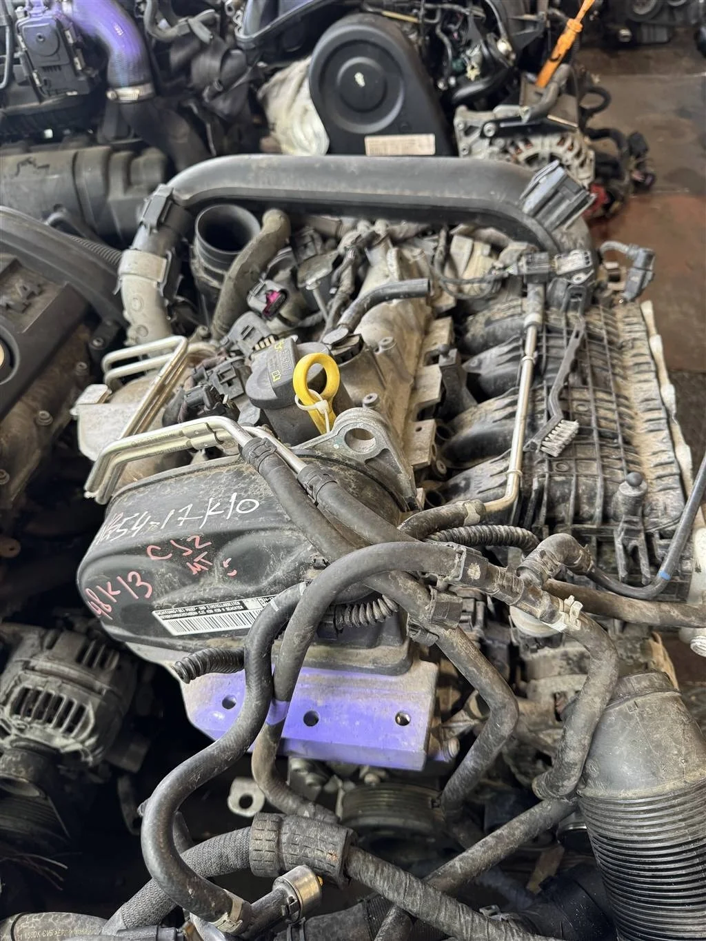 ДВС без наесного CJZ 1.2 TFSI (из Японии)  Audi A