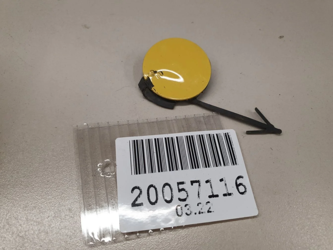 Заглушка заднего бампера буксировочного крюка для Opel Corsa D 2006-2015