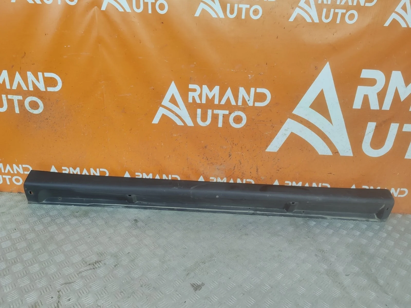 Накладка порога Mitsubishi Outlander 2012-нв 3
