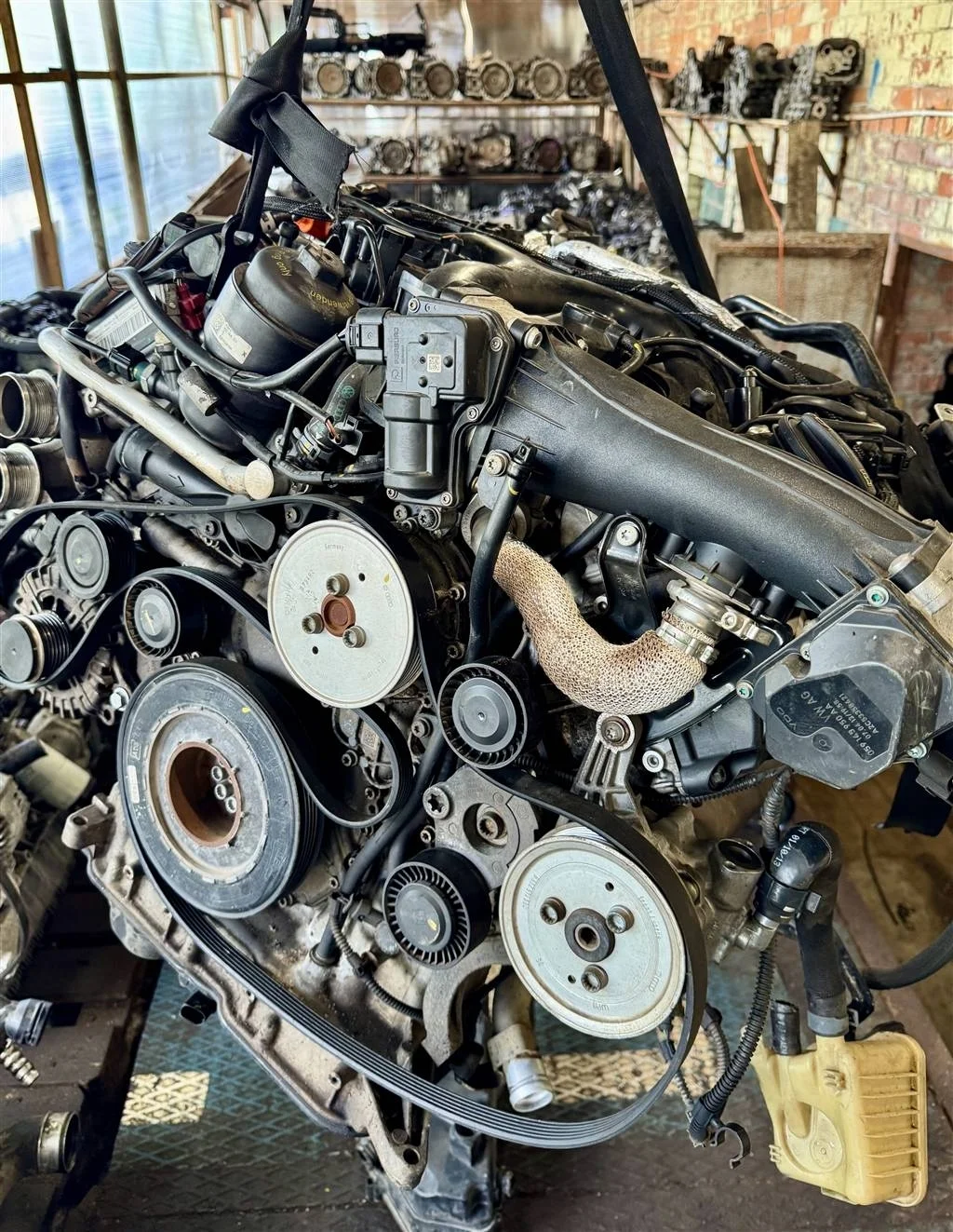 ДВС в сборе с навесным 3.0 tdi CRC (без пробега п
