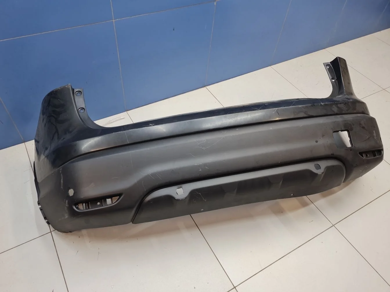 Бампер задний для Nissan Qashqai J11E 2014-