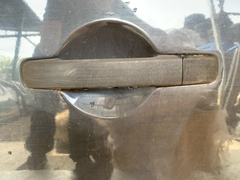 Ручка двери наружная задняя левая Nissan Navara (D40) 2004-2015 2008 Пикап