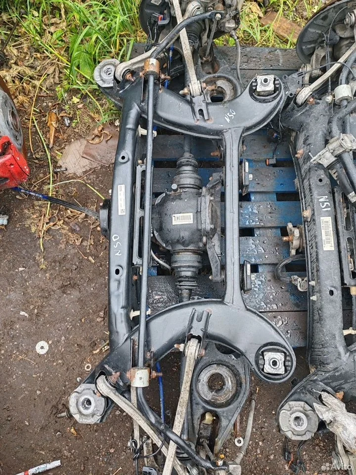 Подрамник задний в сборе mercedes w213 w212 w204 x