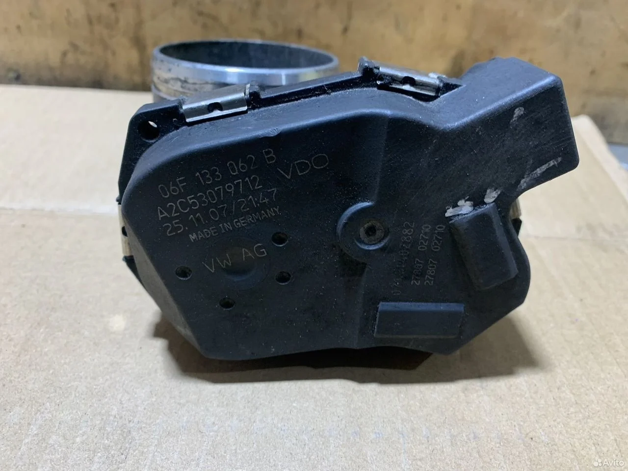 Дроссельная заслонка 06f133062b 2.0 fsi vw skoda