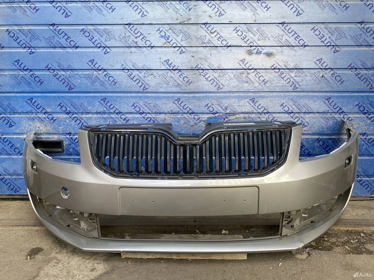 Бампер передний skoda octavia 3 до рестайлинга