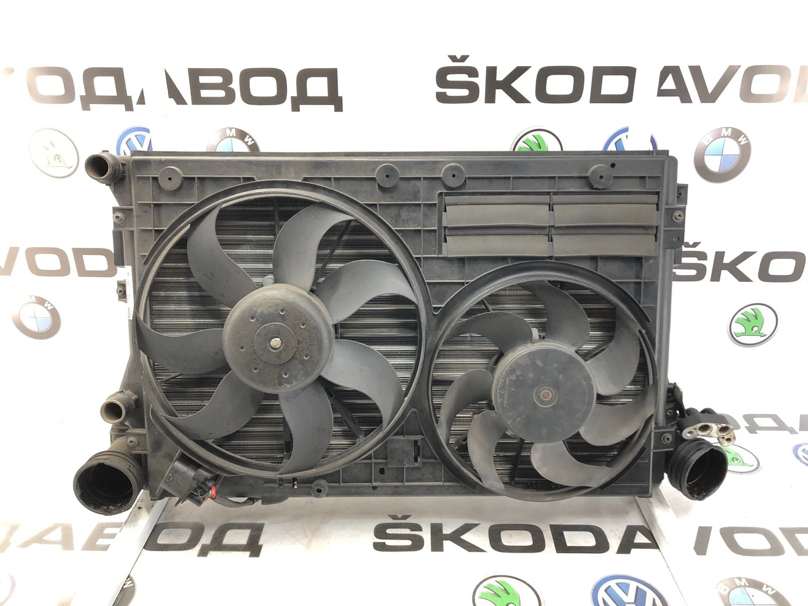 Кассета радиаторов в сборе Skoda Octavia Rs 2010 1K0121207BC A5 (1Z) 2.0 CCZA