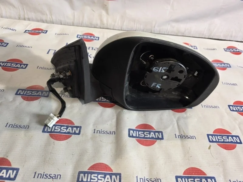 Зеркало заднего вида боковое Nissan Almera 2014 963014AA0A G15 K4M, переднее правое