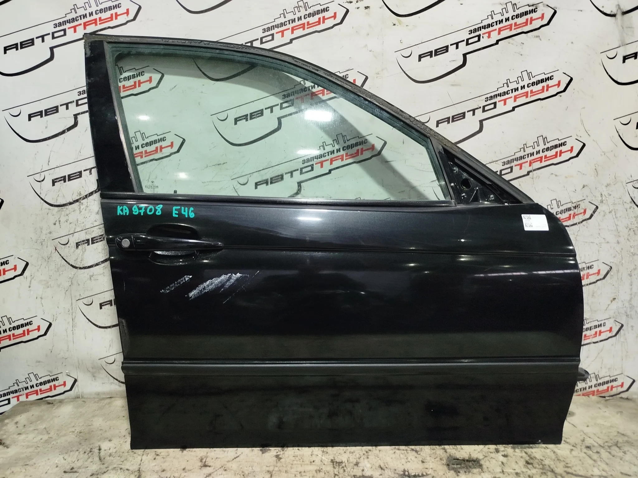 ДВЕРЬ BMW 3-SERIES E46 41517034152 ПЕРЕДНЯЯ ПРАВАЯ SEDAN WAGON черный KA9708