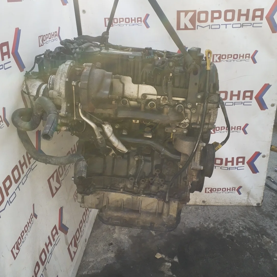 Двигатель в сборе D4HA под AT Б/У Контрактный в сборе с навеской (D4HACH117300)