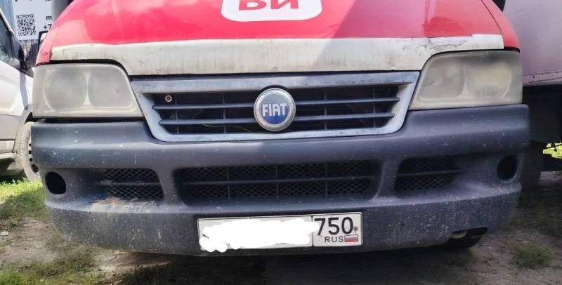 Передний бампер Fiat Ducato