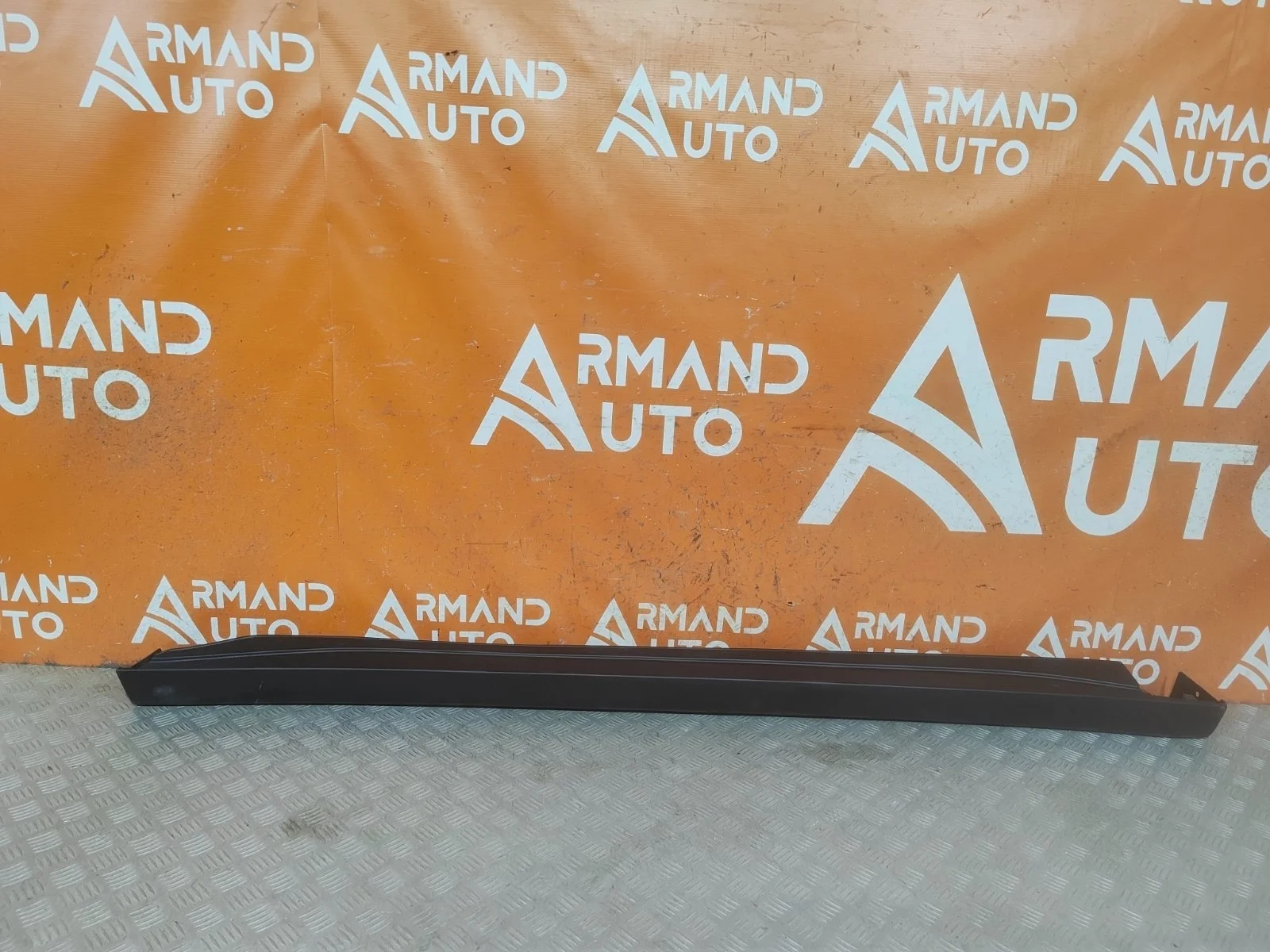 Накладка порога Mitsubishi Outlander 2012-нв 3