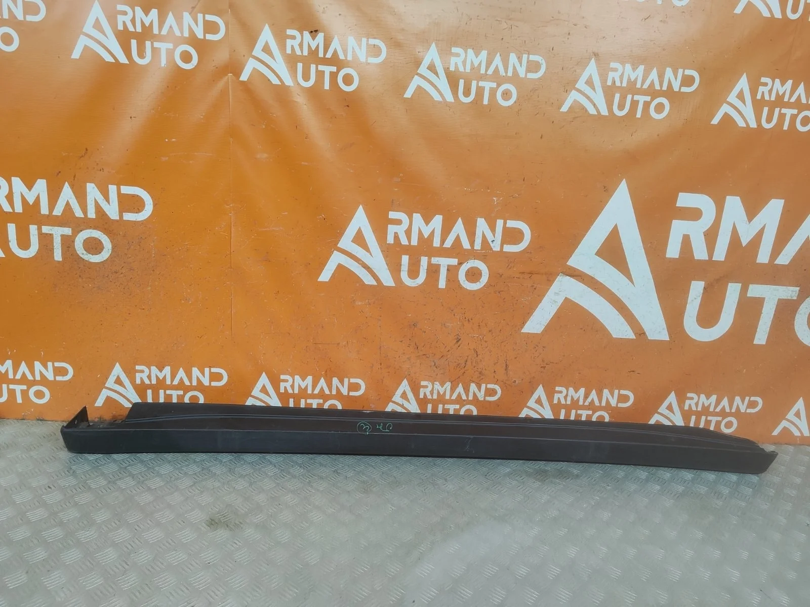 Накладка порога Mitsubishi Outlander 2012-нв 3