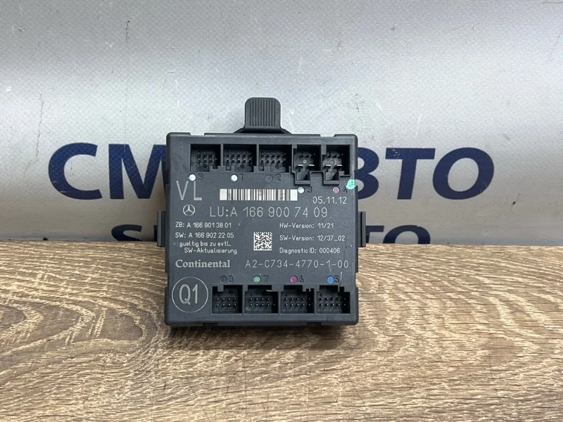 Блок управления двери Mercedes-Benz Ml 2012 A1669005605 W166 642.826, передний левый