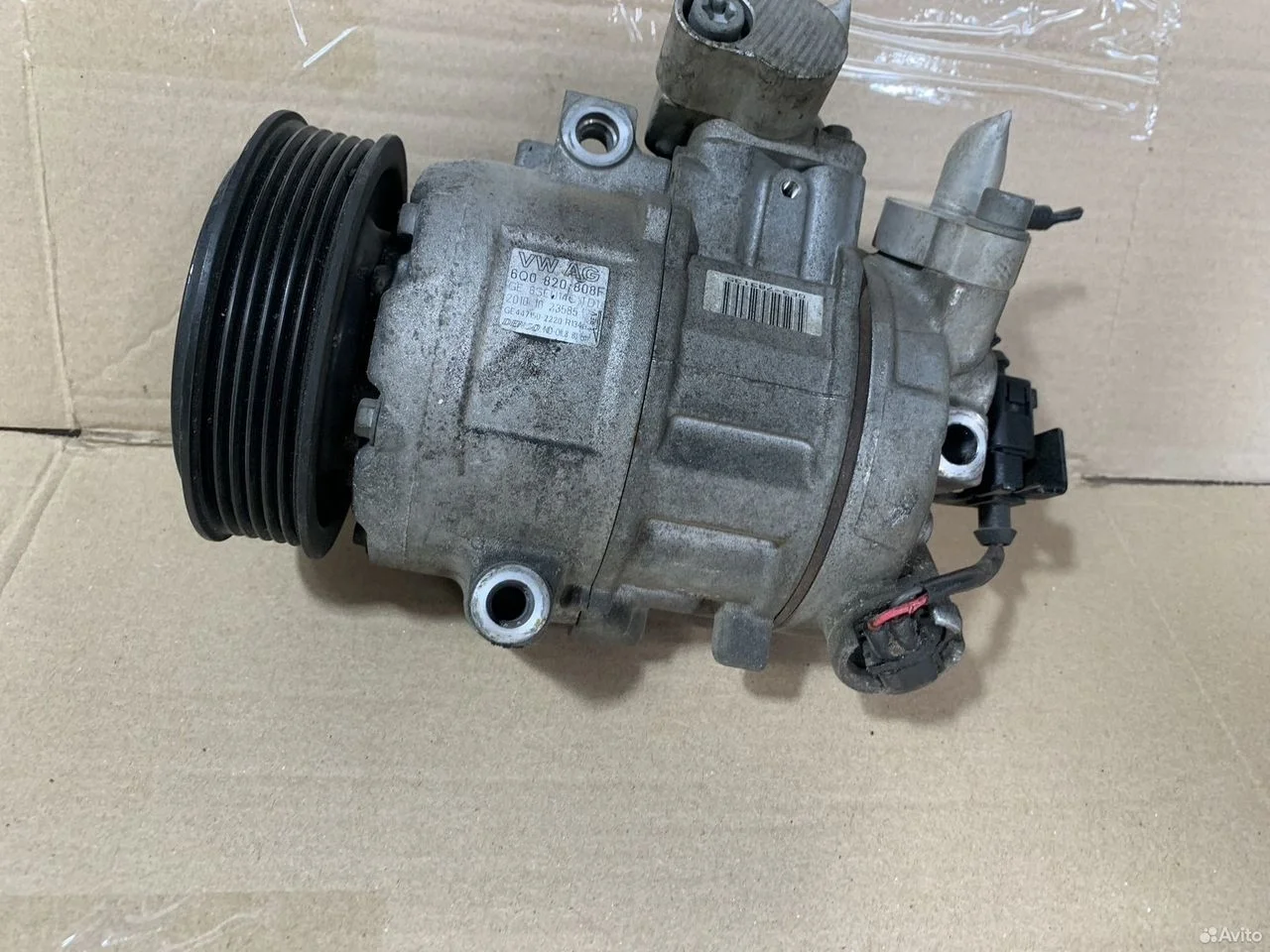 Компрессор кондиционера 6q0820808d vw polo skoda