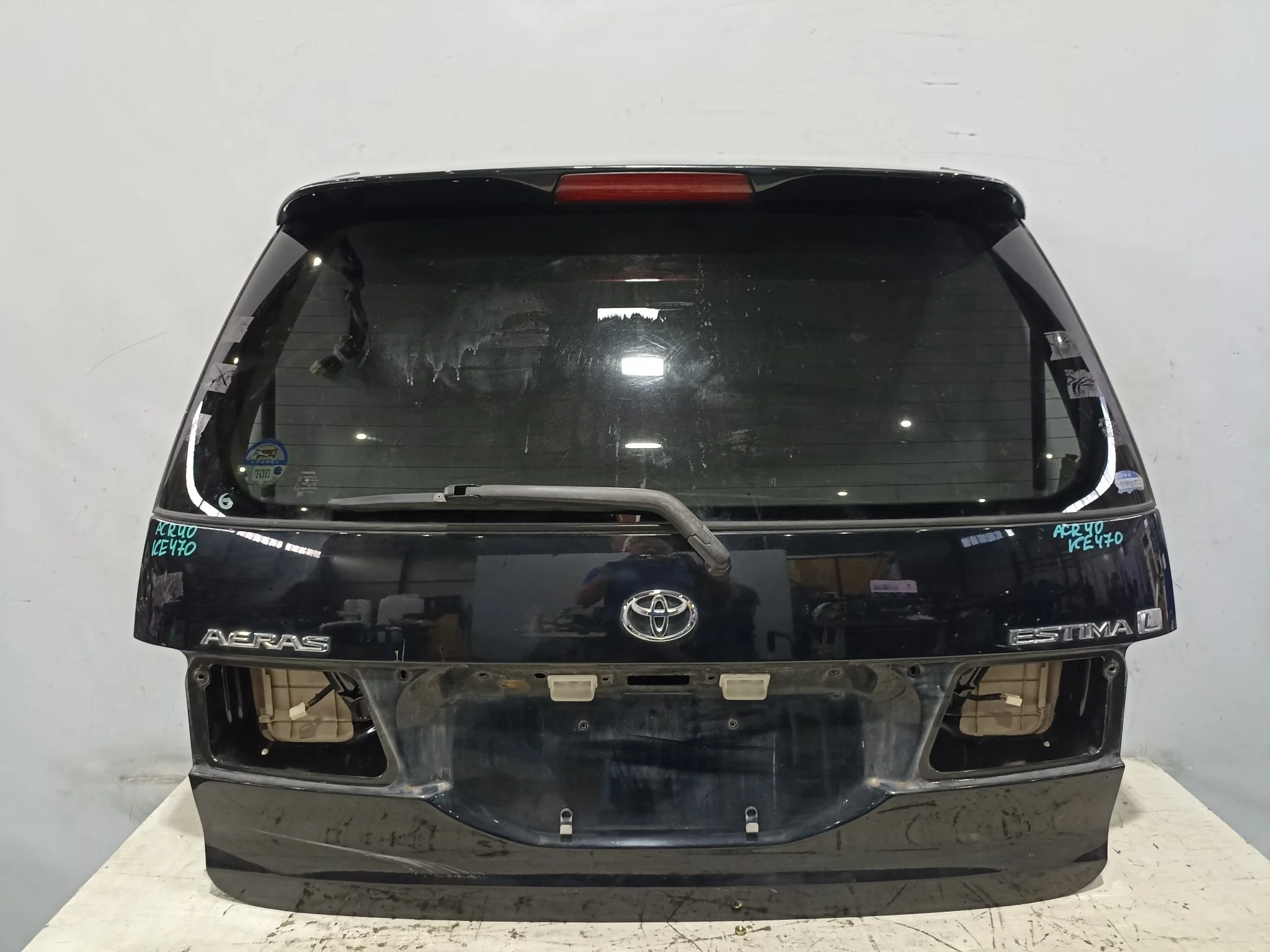 ДВЕРЬ ЗАДНЯЯ TOYOTA ESTIMA ESTIMA HYBRID ACR30W ACR40W AHR10W MCR30W MCR40W 670052R440 черный, 202 KE470