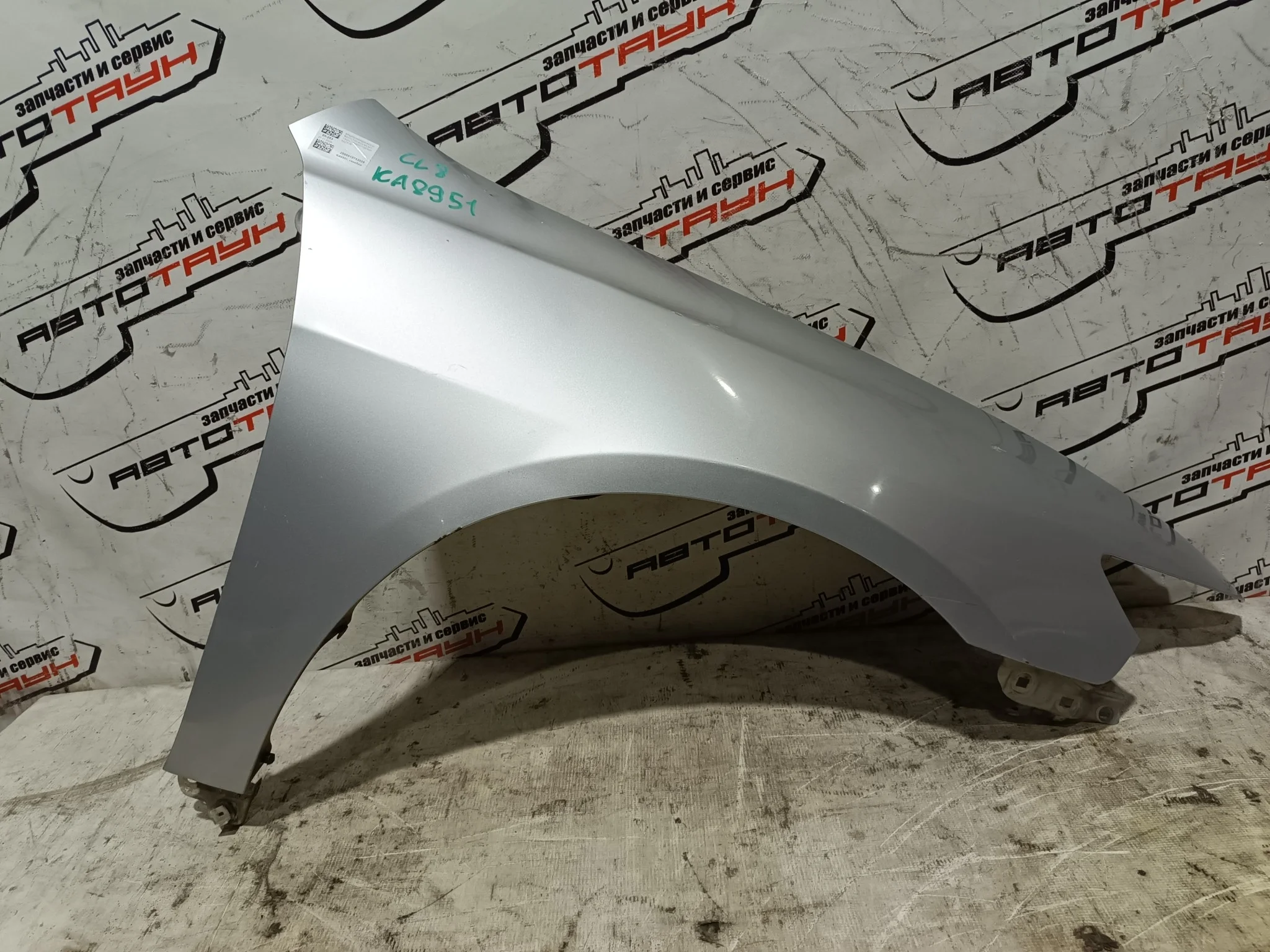 КРЫЛО HONDA ACCORD CL7 CL8 CL9 CM1 CM2 CM3 60211SEA000ZZ ПЕРЕДНЕЕ ПРАВОЕ серебро, NH700M KA8951
