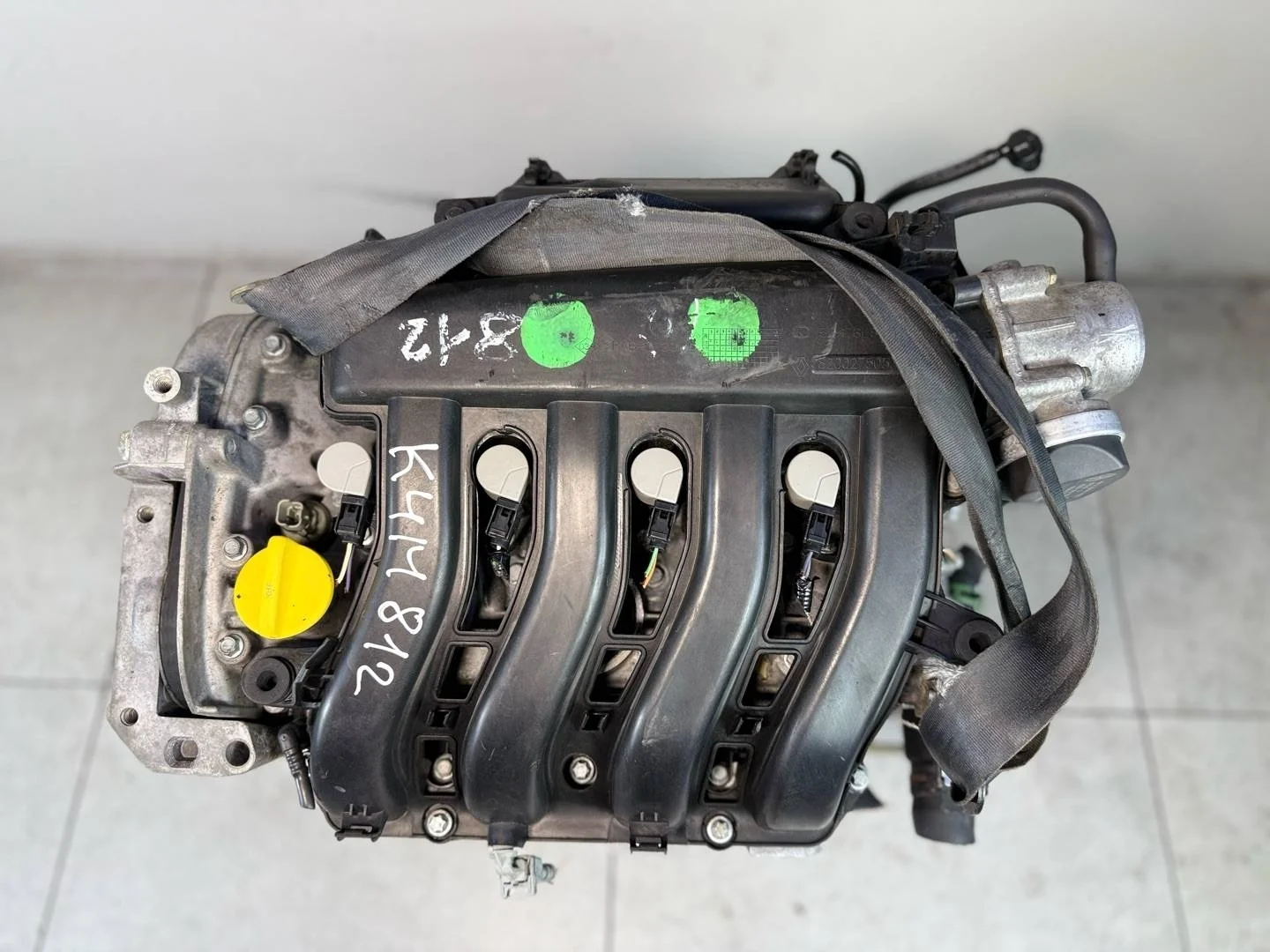 Двигатель K4M812 Renault Megane 2 рест.