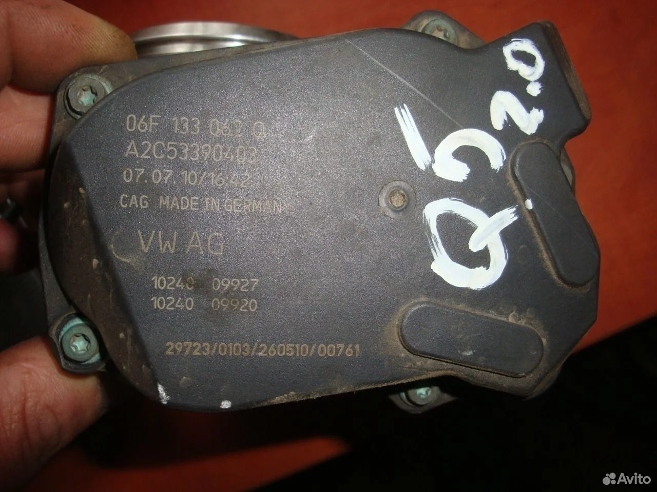 Дроссельная заслонка 06f133062q audi a4 a5 q5
