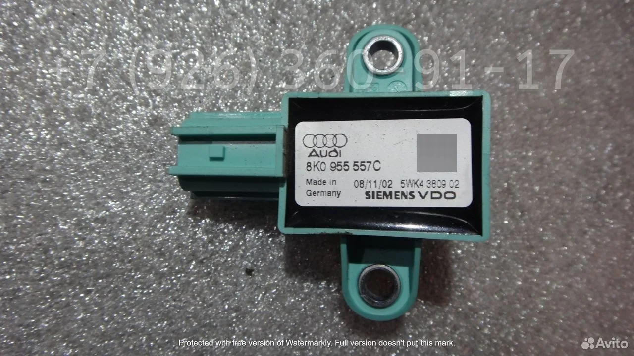 Датчик удара audi q5,a4,a5 8k0955557c