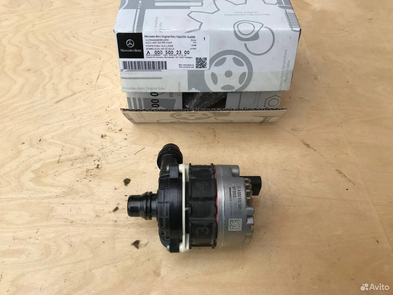 Насос охлаждения помпа mercedes w167 w213 w222