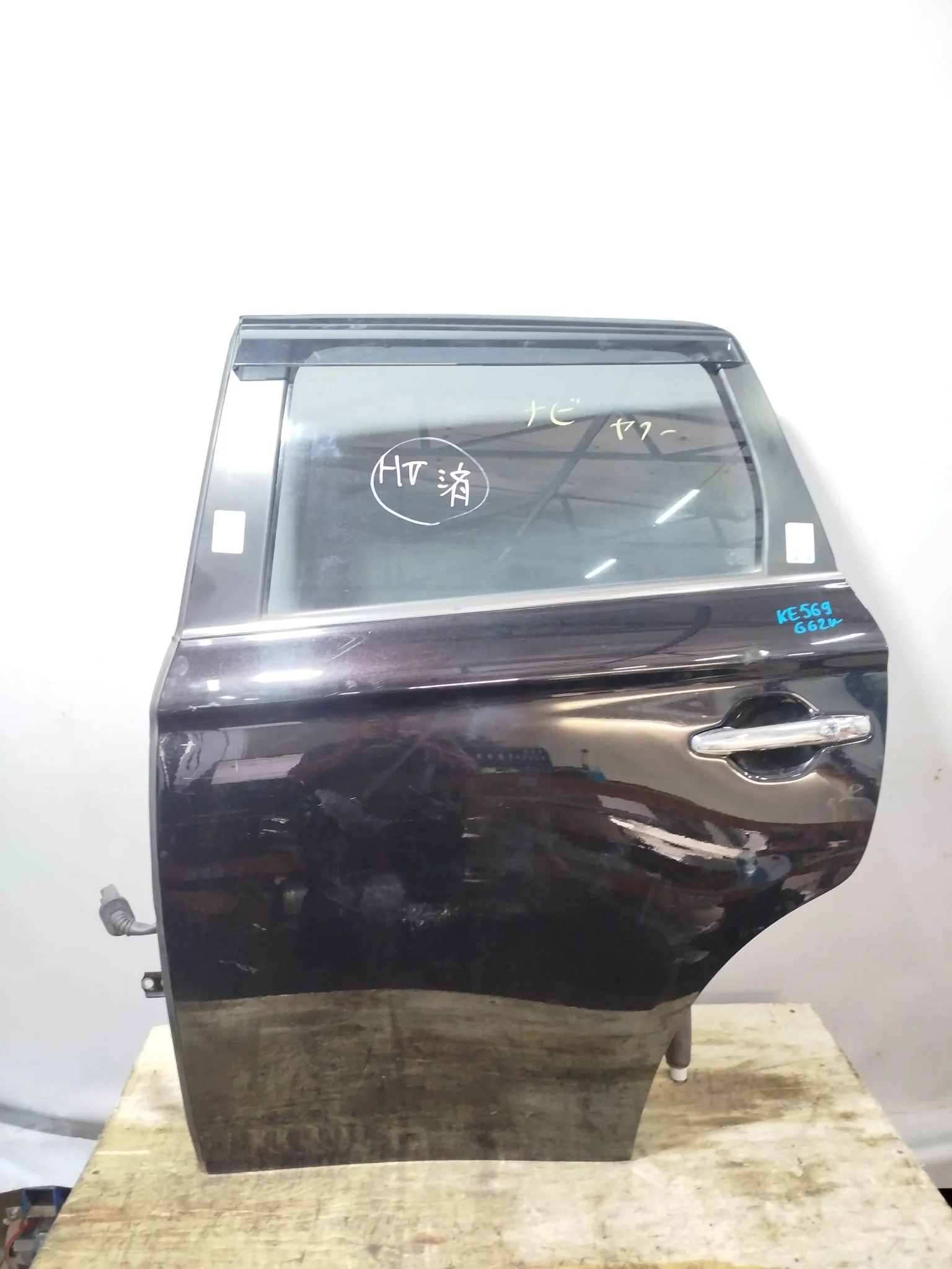 ДВЕРЬ MITSUBISHI OUTLANDER GF2W GF3W GF4W GF7W GF8W GG2W GG3W 5730B389 ЗАДНЯЯ ЛЕВАЯ черный, X40A KE569