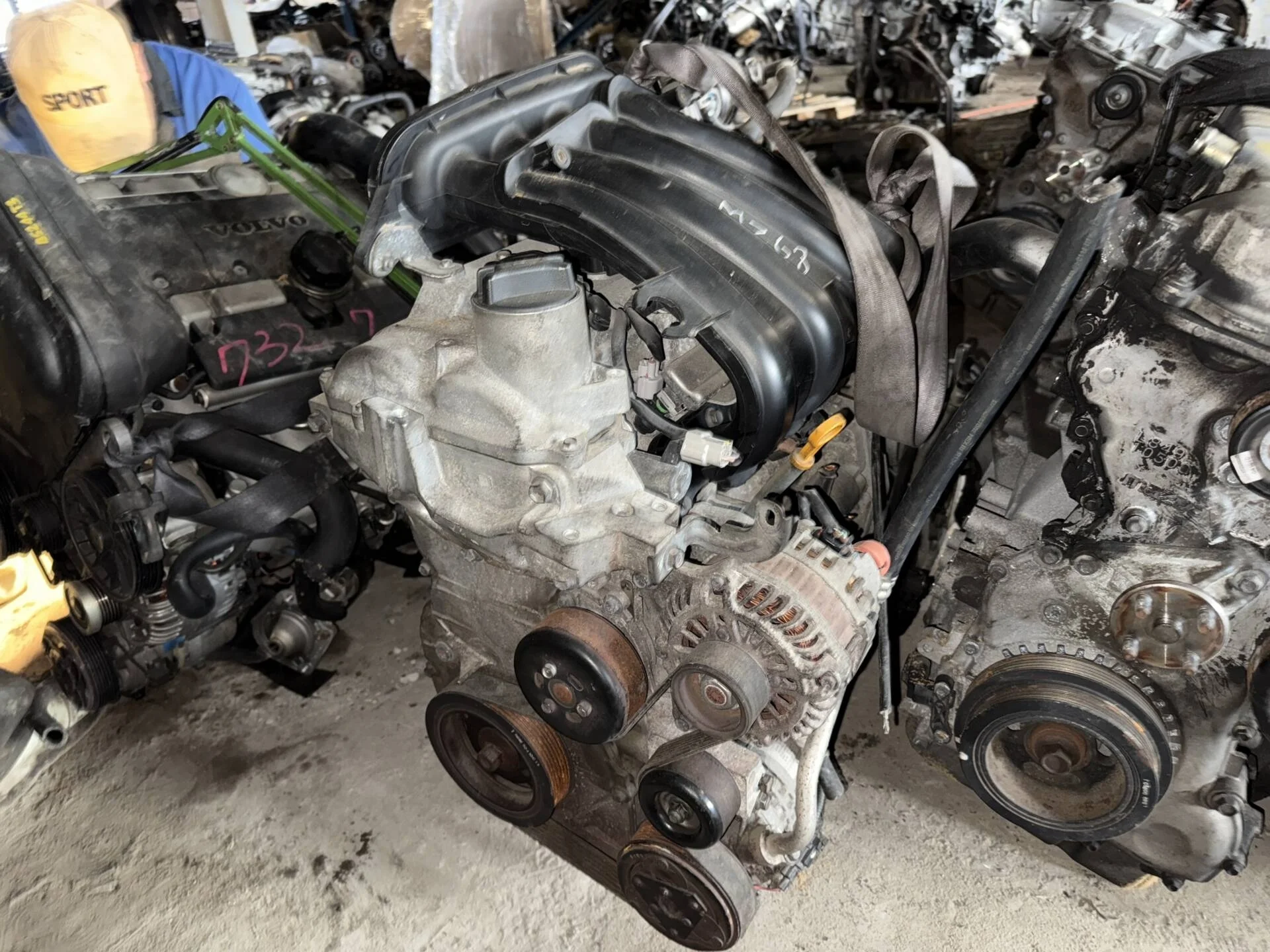 Двигатель Nissan Tiida C11 HR16DE