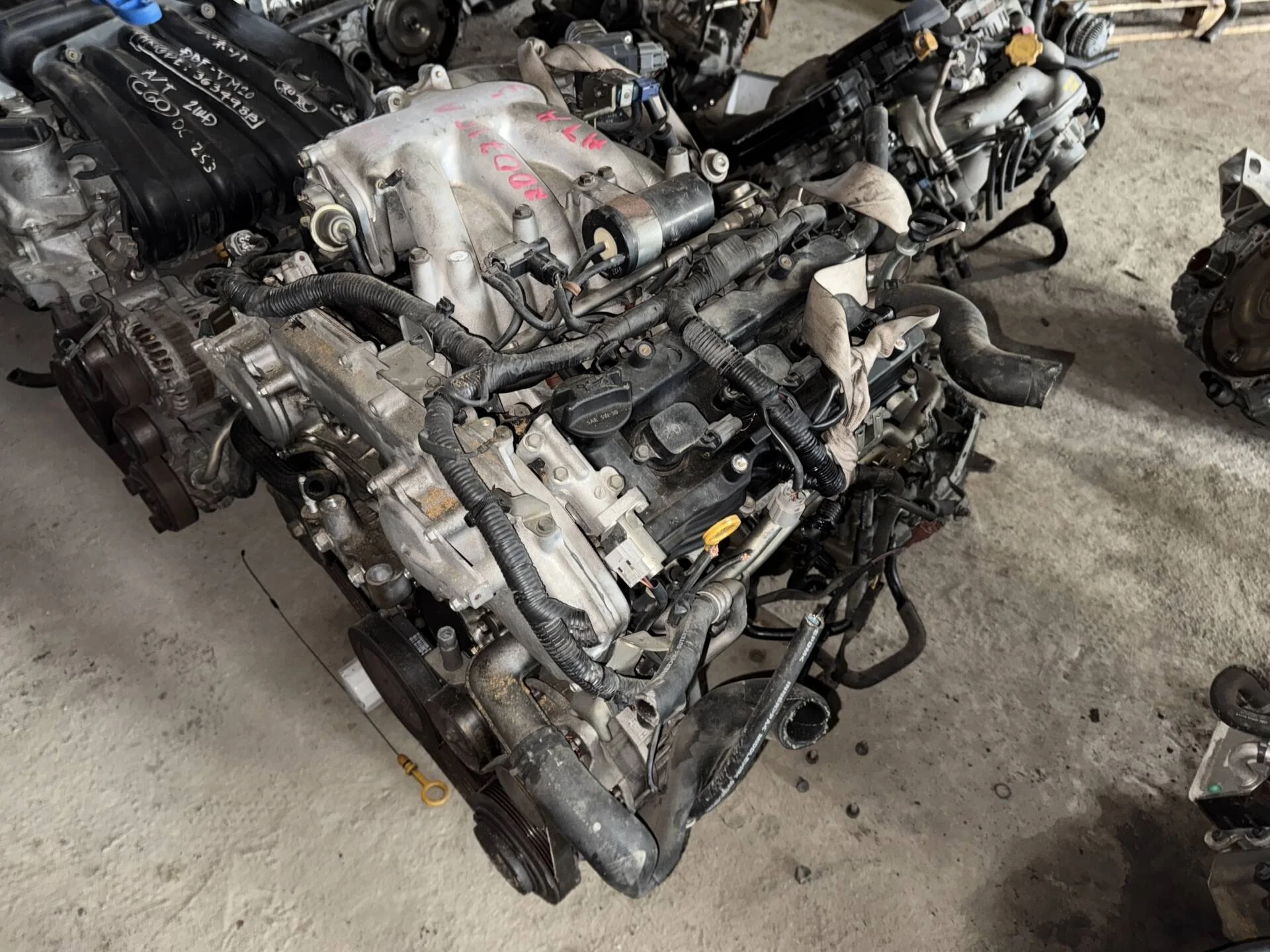Двигатель Nissan Teana J31 VQ23DE
