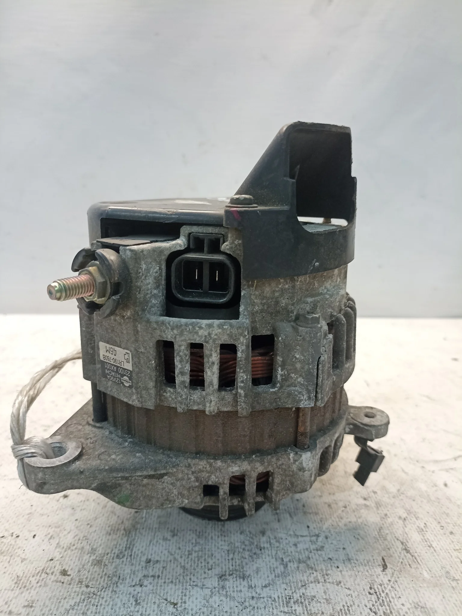 ГЕНЕРАТОР NISSAN CR10-DE CR12-DE CR14-DE CUBE CUBE CUBIC MARCH AK12 BGZ11 BK12 BNK12 BNZ11 BZ11 K12 23100AX001 КВАДРАТНАЯ ФИШКА 2 КОНТАКТА 90A D4057