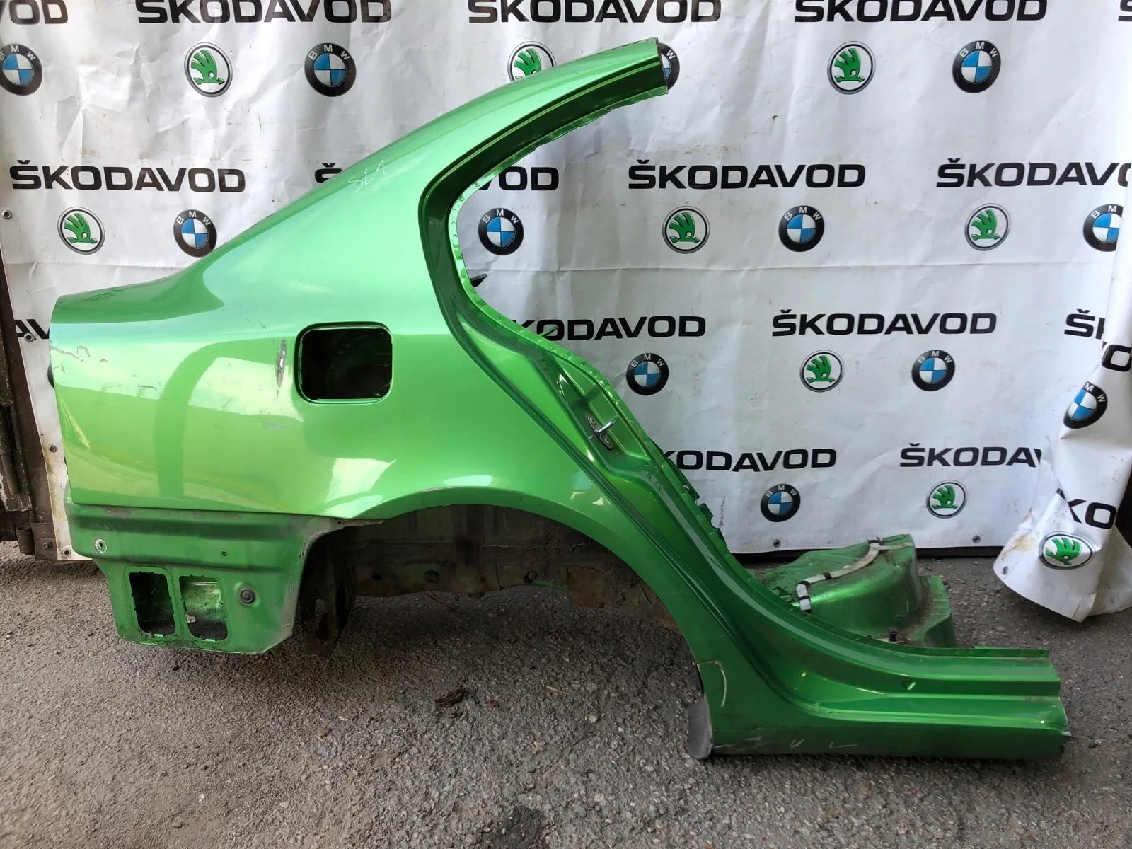 Четверть (крыло) Skoda Octavia Rs 2012 1Z5809606D A5 (1Z) 2.0 CEGA, задний правый